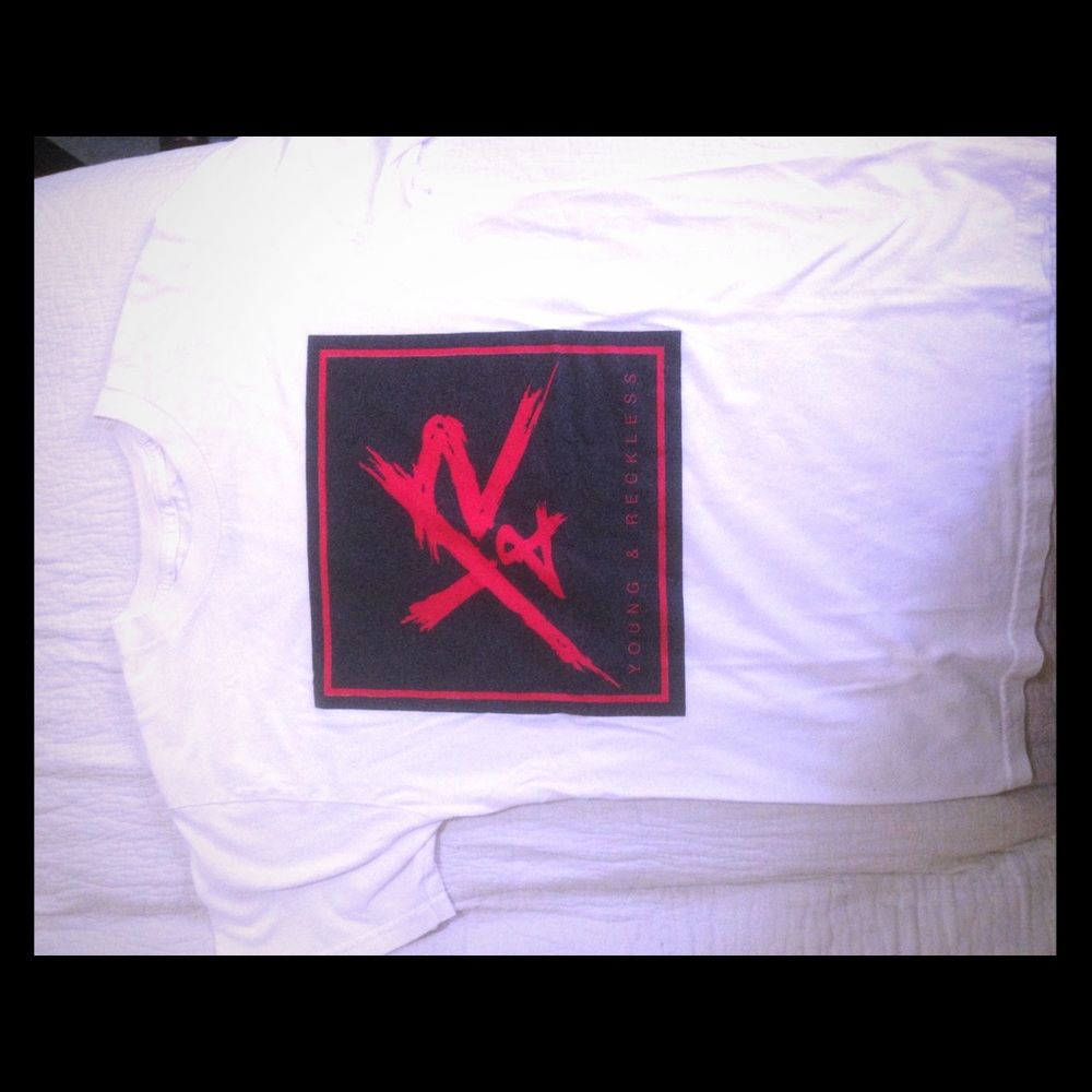 Young and Reckless Square Logo Mens T-Shirt